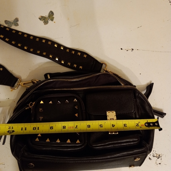 Dream Control Shouldbag Crossbody Brown, Studds, Satchel Gold Hardware - Picture 8 of 11